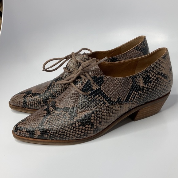 Lucky Brand Erreka pointed toe snake Skin shooties size 9 - Picture 7 of 11